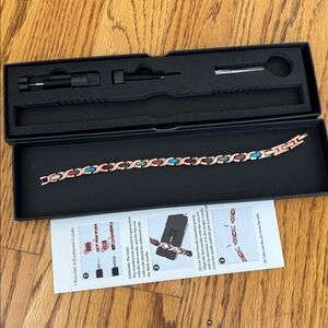 Feraco  copper Bracelet natural relief